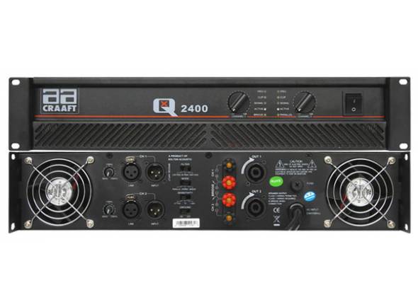 Egitana AMPLIFICADOR POTENCIA QX2400 Egitana AMPLIFICADOR POTENCIA QX2400